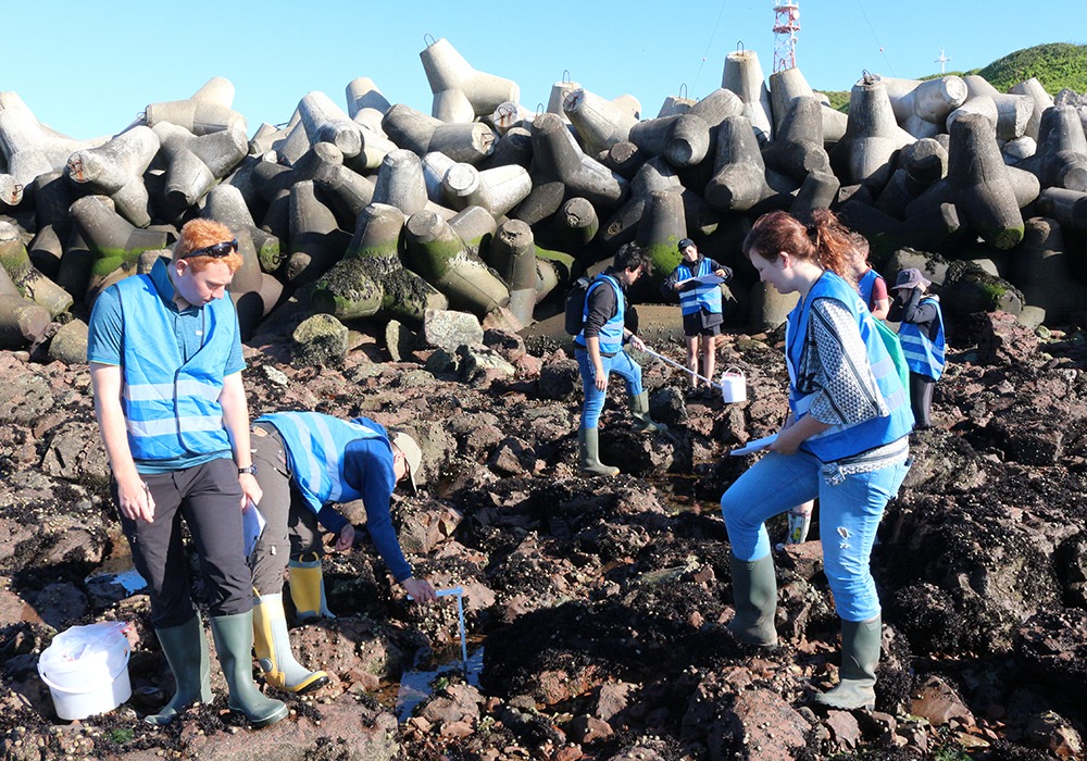 Helgoland_2022_Studis_am_Rockpool_01